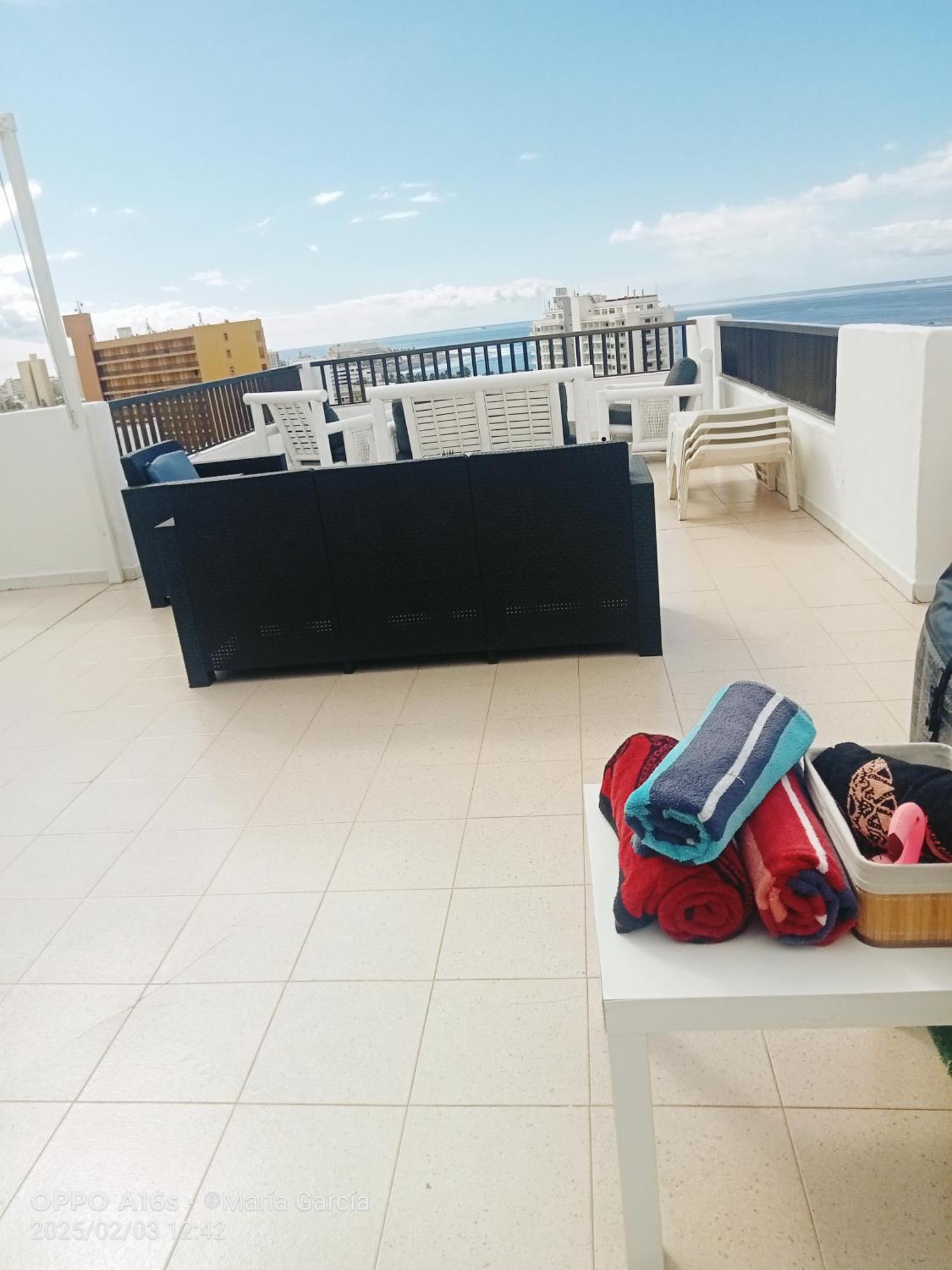 Penthouse Sea View Jacuzzy Terrace & Pool Apartment Playa Fanabe Exterior photo