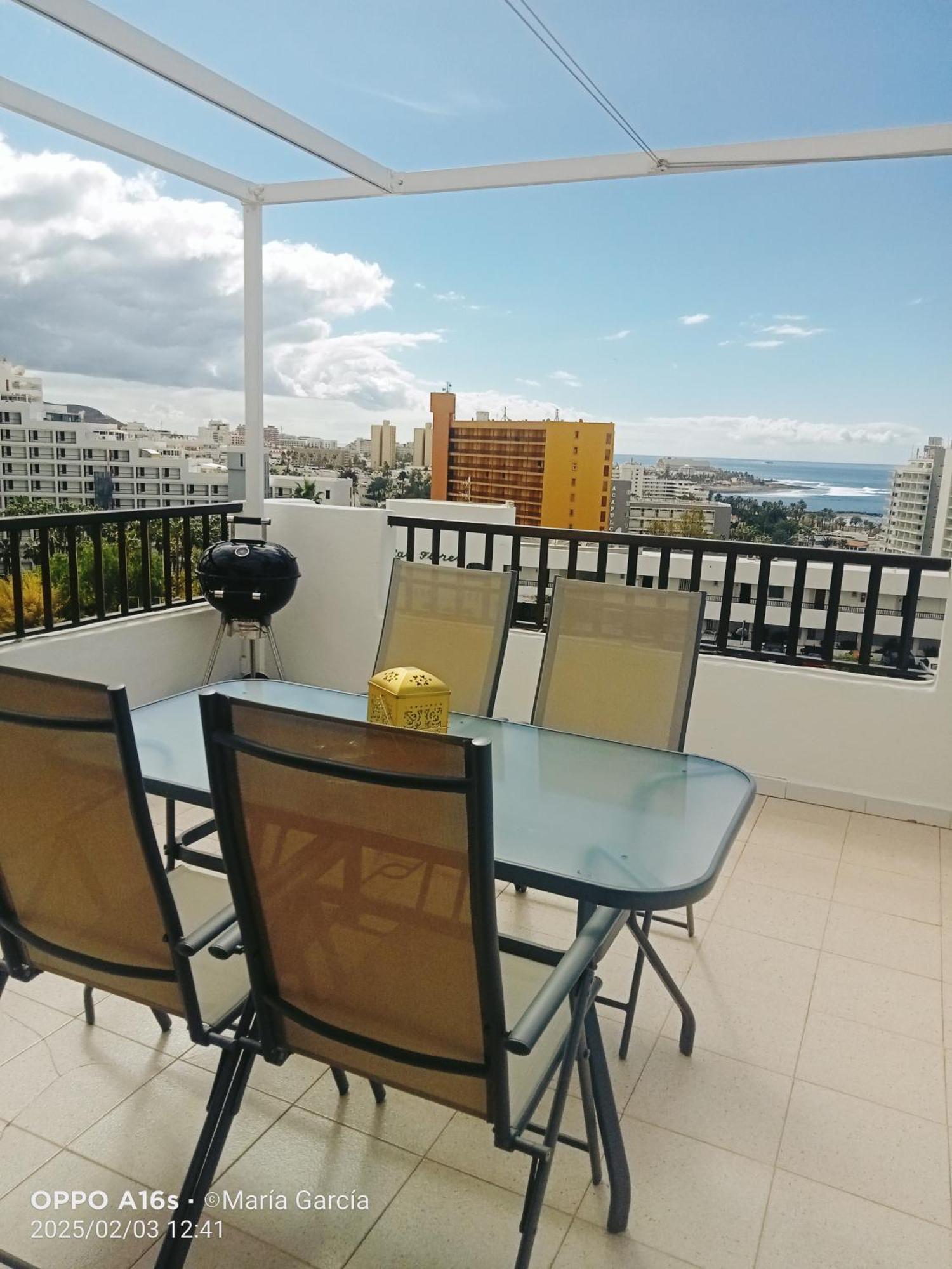 Penthouse Sea View Jacuzzy Terrace & Pool Apartment Playa Fanabe Exterior photo
